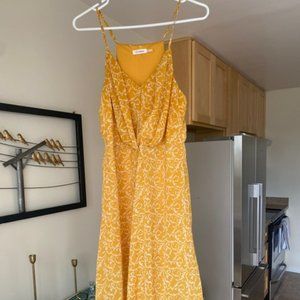 Flowy Yellow Dress
